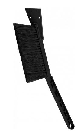 Щетка для снега Techno, съемный скребок для льда cyber black